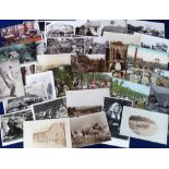 Postcards, a collection of approx. 33 cards of rural crafts and industries, farming, women at work