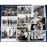 Sport press photos, a selection of approx. 250 pre