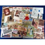 Postcards, Advertising, a UK and foreign product advertising selection of 41 cards, inc. Sanderson's