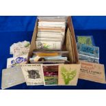 Postcards, Novelty, approx. 140 cards to include hold to light, die cut, advertising, Victorian