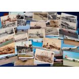 Postcards, Aviation/Shipping, a collection of approx. 63 cards inc. 16 Imperial airways aircraft