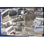 Postcards, Military, a good selection of approx. 91 RPs of military groups inc. soldiers with