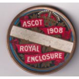 Horseracing, Royal Ascot, a circular Royal Enclosu