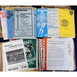 Football programmes, Non League selection, a colle