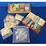 Coins and other items to comprise a qty. of GB mai