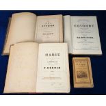 Antiquarian Books, 4 books to comprise 1770 Le Roi D'yvetot Opera Comique en 3 Actes hard backed