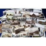 Postcards, Somerset, a collection of approx. 27 cards with RPs of Fiddle Ford, Snowdon Chard,