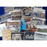 Postcards, Sport, a mixed sport selection of approx. 25 cards, with cricket, football and rugby.