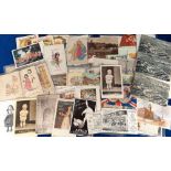 Postcards, Advertising, a collection of 140+ cards to include Scott's Emulsion, Nestle, Sutton's,