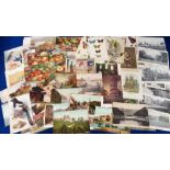 Postcards, a Reward Card collection of approx. 132 cards, inc. London County Council, Huddersfield