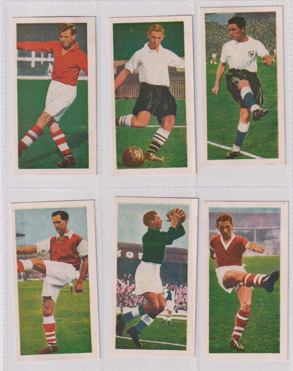 Trade cards, Chix, Footballers No 3 Series A (set, 48 cards) (some with slight marks, one signed,