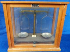 Collectables, Scales, cased Griffin and George Ltd. Microid Duorider scales. BUYER TO ARRANGE