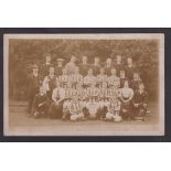 Football postcard, Longfield A.F.C., Champions Man