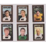 Trade cards, A&BC Gum, World Cup Footballers 1970 (set, 37 cards, a few with faults, mostly gd)