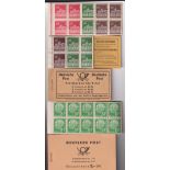 Stamps, Collection of German stamp booklets, (25),