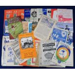Football programmes, a collection of approx. 40, 1