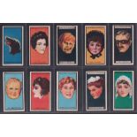 Cigarette cards, Boguslavsky, 4 sets, Conan Doyle Characters (green back), Mythical Gods & Goddesses