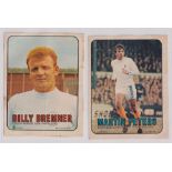 Trade cards, A&BC Gum, Footballers Pin-Up's (English) 'P' size (set, 14 cards) (some with slight