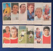 Trade cards, Carr's (Anon), Sports Soccer Card Series, 190mm x 76mm (set, 20 cards) includes