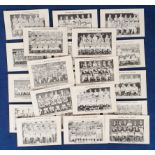 Trade cards, Scottish Daily Express, Scottish Football Teams, 1956/7, 'P' size (set, 20 cards)