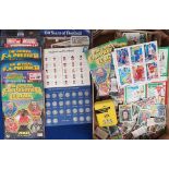 Trade cards & stickers, a large accumulation of football related cards, stickers & albums inc. Sun