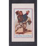 Trade card, Mearbeck, Army Pictures, Cartoons etc, type card, 'Got Him - Good Dog!' (vg) (1)