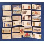 Trade cards, Transport, a collection of 24 wrapped sets, all appear complete but not individually