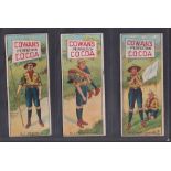 Cigarette & trade cards, Scouting, Cowan's of Canada, Boy Scout Series, 3 cards nos 1, 3 & 4 sold