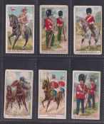 Trade cards, Pascall's, Military Series (6 cards) (mixed backs) nos 4, 5, 11, 14, 16, (sl back