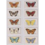 Trade cards, William Gossage & Sons, Butterflies & Moths (set, 48 cards) (gd/vg)