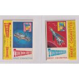 Sweet cigarette packets, Barratt's, 2 different Thunderbird packets (gd)