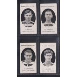 Cigarette cards, Taddy, Prominent Footballers (London Mixture), Queens Park Rangers, 4 cards, J.