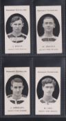 Cigarette cards, Taddy, Prominent Footballers (London Mixture), Queens Park Rangers, 4 cards, J.