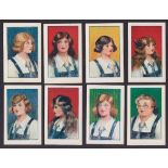 Trade cards, The School Friend, Popular Girls of Cliff House School, 'X' size (set, 10 cards) (vg)