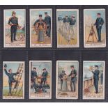 Trade cards, Pascall's, Royal Naval Cadet Series (8/12) (mixed backs, fair/gd)
