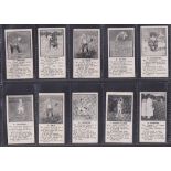 Cigarette cards, A. & J. Couden, Sports Alphabet (set, 25 cards) (vg)