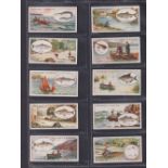 Cigarette cards, Faulkner's, Angling (set, 25 cards) (ex)