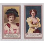 Cigarette cards, Henry Archer & Co, Actresses FROGA, both with 'Golden Returns' back, two cards,