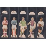 Trade cards, Thomson, Footballers - To Stand Up, press out shaped footballers all complete with name