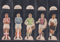 Trade cards, Thomson, Footballers - To Stand Up, press out shaped footballers all complete with name