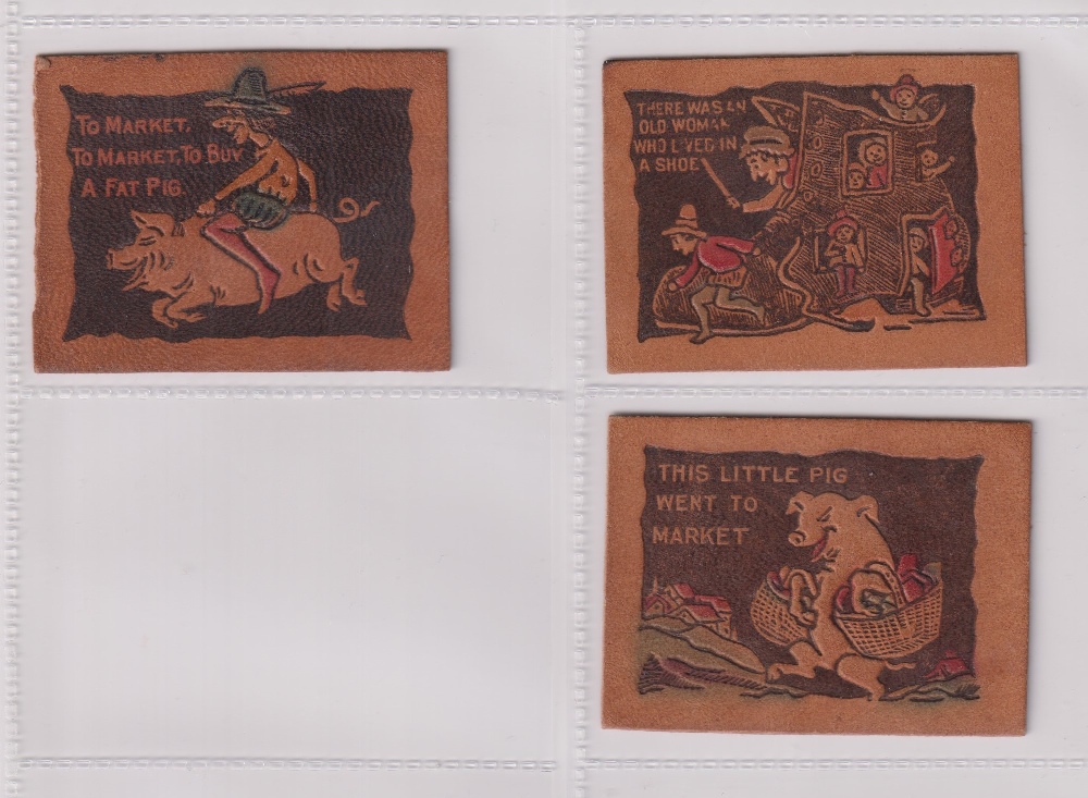 Tobacco Leathers, USA, ATC, Nursery Rhymes Illustrated, 27 different (3 with punch holes to - Image 4 of 4