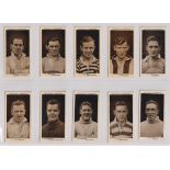 Cigarette cards, Mitchell's, two sets, Scottish Footballers & Scottish Football Snaps (50 cards in