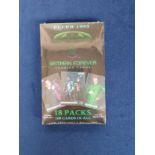 Trade cards, Fleer, unopened box of 18 packs of Batman Forever Trading cards still in original