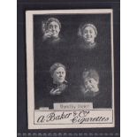 Cigarette card, A. Baker & Co, Actresses, 3 Sizes (Different), 'L' size, type card, Dorothy Usner (