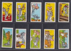 Trade cards, Barratt's, Tom & Jerry (set, 50 cards) (vg)