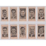 Cigarette cards, Phillips, Sports Package issues, Footballers 3rd Series (22/25, missing W.J.