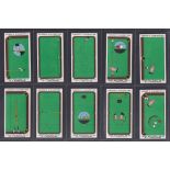 Cigarette cards, three sets, Ogden's, Billiards by Tom Newman (50 cards) & Trick Billiards (50