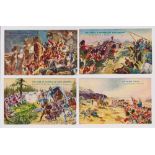 Trade cards, Thomson, Battles for the Flag, 'P' size (set, 26 cards) (vg)