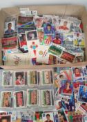 Trade stickers, accumulation of Football stickers, mostly Panini & Merlin issues inc. Panini
