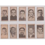 Trade cards, Clifford's, Footballers, (14/50, nos 1, 2, 4, 19, 25, 26, 27, 29, 30, 31, 34, 40 &